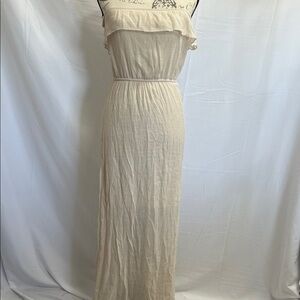 Trixxi natural gauze strapless maxi M